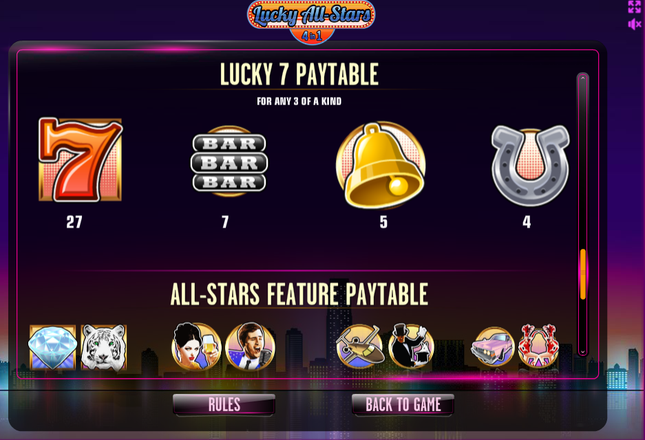 luckypaytable